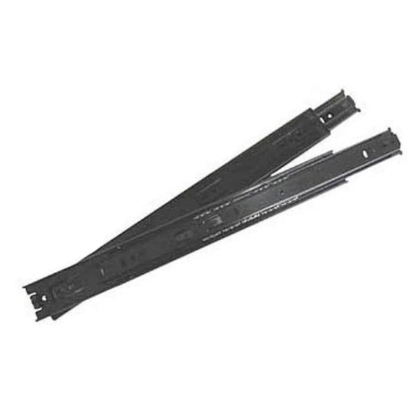 Dendesigns Knape & Vogt 14 In. Full Extension With Overtravel Ball Bearing Slide - Black DE2585301 - main